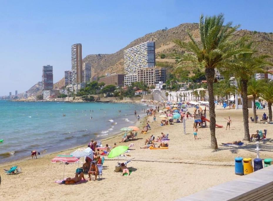 Apartamento Loft Con Acceso A La Playa Alicante Exterior foto